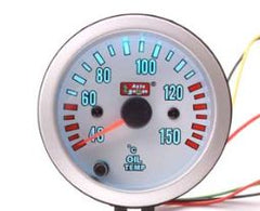 Auto Gauge Electrical Oil Temp Guage (W/SENDER) 2 inches 7-color backlight