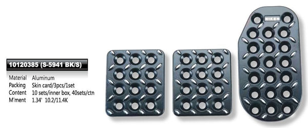 Niken Non Slip Pedal Pads Black S-5941 (Taiwan)