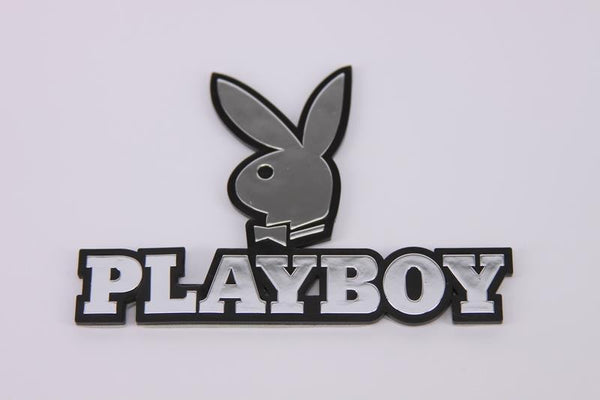 PLABOY Sticker 3D Logo Universal Auto Car ABS Emblem Badge Race Decal