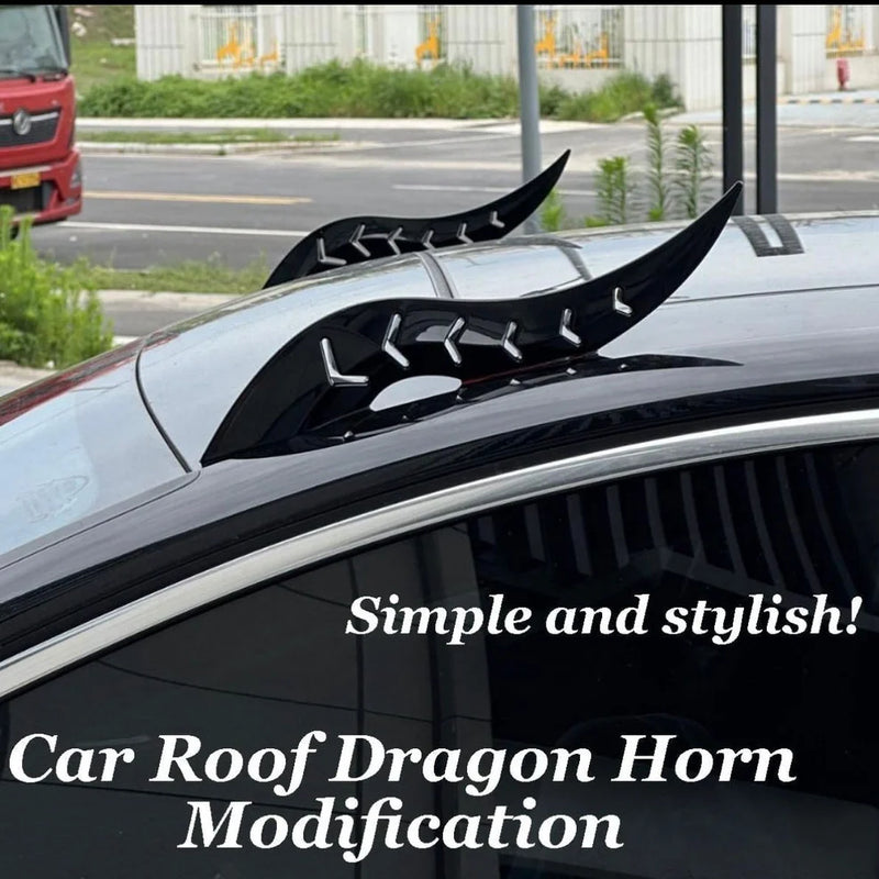2026 New Universal Car Roof Dragon Horn Devil Horn Exterior Decor