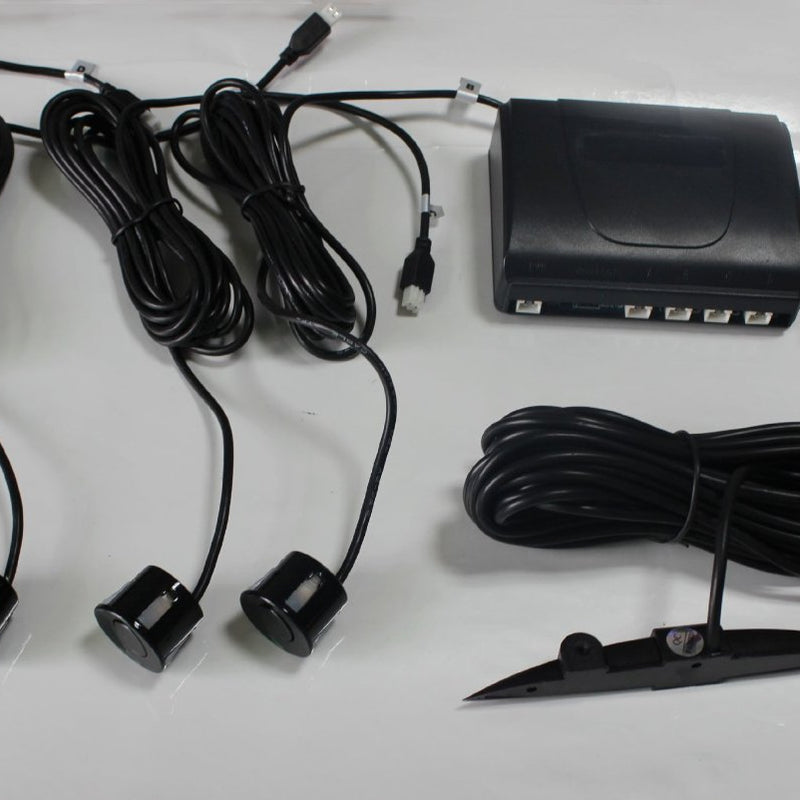 LED Digital Car Parking Sensor Backup Reverse Radar Alert System with 4 Sensors
