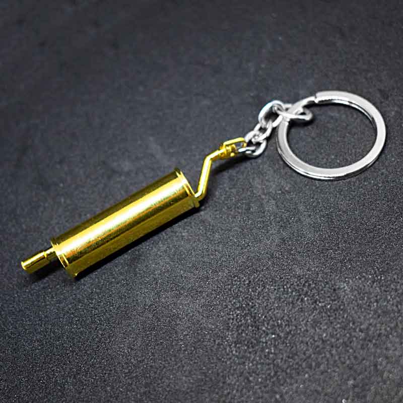 Muffler Keychain Buy Race Car Silencer Muffler Dual Exhaust Metal Keychain Key – Autotrends
