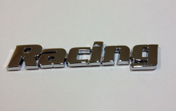 Racing Sticker 3D Logo Universal Auto Car ABS Emblem Badge Race Decal