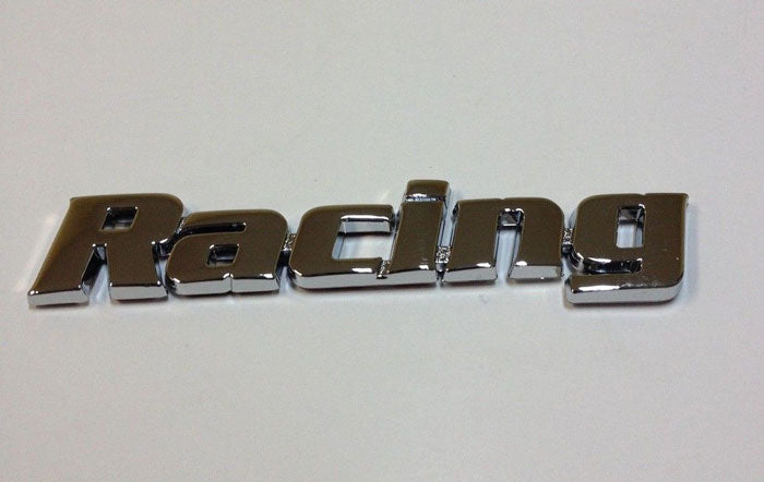 Racing Sticker 3D Logo Universal Auto Car ABS Emblem Badge Race Decal