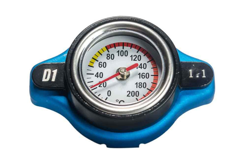 Thermostatic Radiator Cap 1.1 Bar Pressure With Temperature Gauge