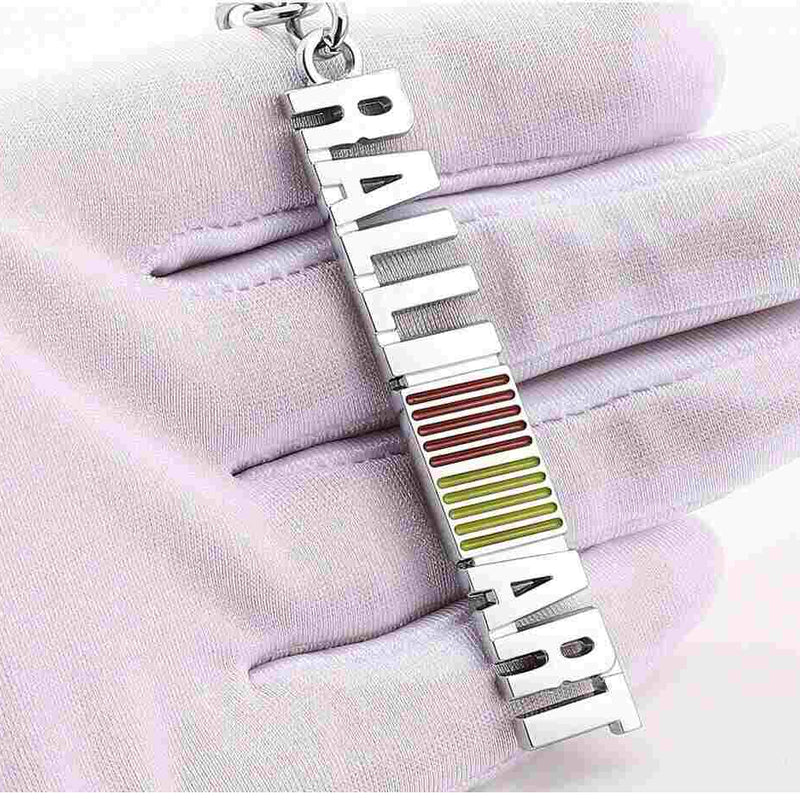 RALLI 3D Logo Emblem Metal Keychain For Bikes And Cars