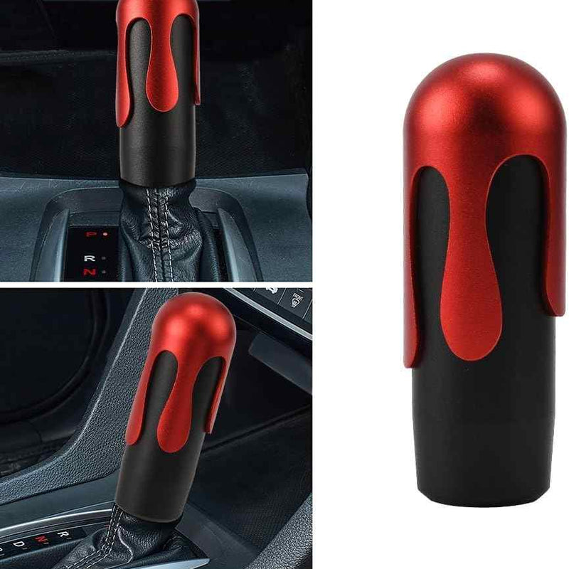 Ice Cream Stick Shift Knob with 3 Adapters Universal Aluminium Alloy Car Gear Shifter Knob Fit Most Automatic Manual Vehicles