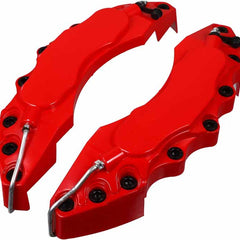 Red Style Disc Brake Caliper Covers Kit Universal-Large