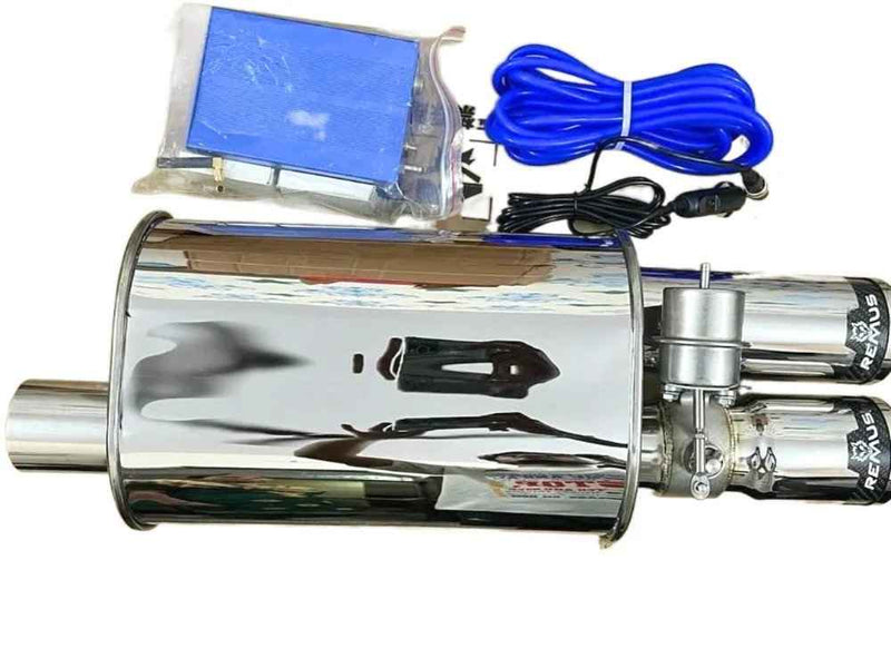 Remus Double Tip Valvetronic Exhaust Remote With Vacuum Valve For All CAR