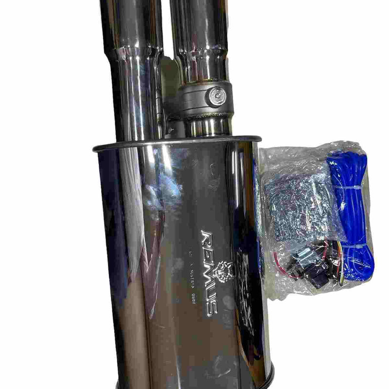 Remus Double Tip Valvetronic Exhaust Remote With Vacuum Valve For All CAR