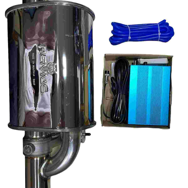 Remus Single Tip Valvetronic Exhaust Remote With Vacuum Valve For All CAR