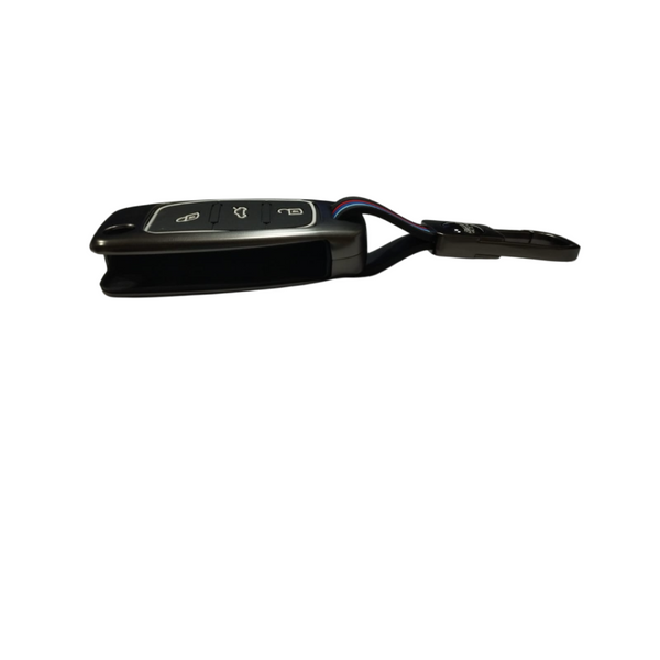 3 Button Metal Flip Key Cover For Volkswagen : Polo, Vento, Jetta, Ameo