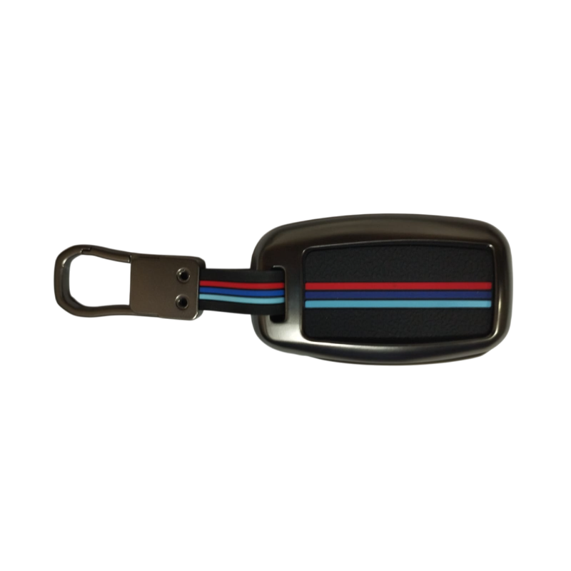 3 Button Metal Flip Key Cover For  Kia Seltos, Sonet, Carens