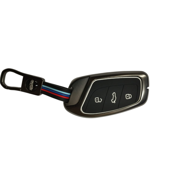 3 Button Metal Key Cover For MG  ZS EV, Astor