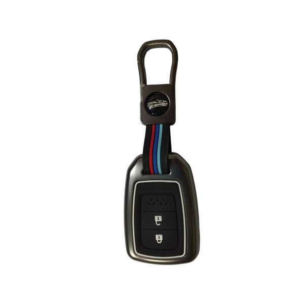 2 Button Metal Key Cover For City, Civic, Jazz, Amaze 2014 Onwards