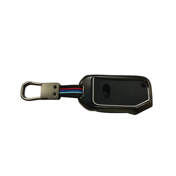 3 Button Metal Key Cover For Kia Seltos, Sonet, Carens