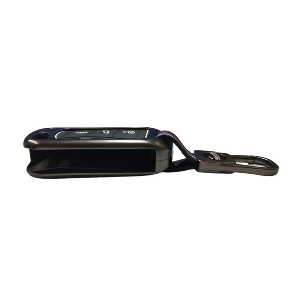 Car Metal Key Cover for Mahindra Thar Roxx, Scorpio N, XUV3X0, XUV700, XUV400, Bolero Neo, Bolero 2020, Scorpio Classic, Thar 2020 Zinc Alloy