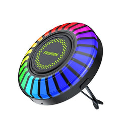 RGB Car Freshner Rhythm Light Vehicle Fragrance Lamp Sound Activated LED Aroma Diffuser For Car Music Control