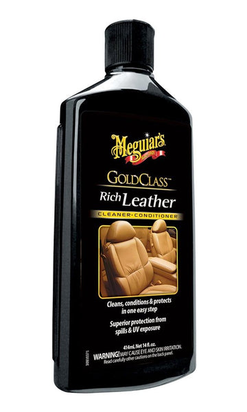 Meguiar's G-17914 Gold Class Rich Leather Cleaner/Conditioner(414ml)
