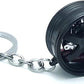 Rim Keychain,MoreChioce Zinc Alloy Metal Key Holder Creative Wheel Hub Keyring Mini Wheel Hub Pendant Charm Decoration Accessories For Men Women
