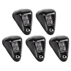 5x Smoke Lens White LED Cab Roof Marker Running Lights For Pickup SUV 4x4