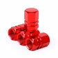 4pcs Aluminum Wheel Tire Valve Stem Air Dust Caps Cover