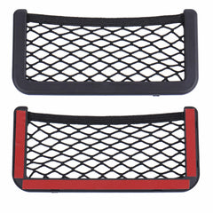 Universal Car Seat Side Back Net Storage Bag Phone Holder Pocket Organizer