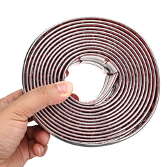 Car Side Skirt Anti-Collision Strip Soft Waterproof Self Adhesive Body Moulding Trim Universal Fit for Cars Trucks SUVs Easy