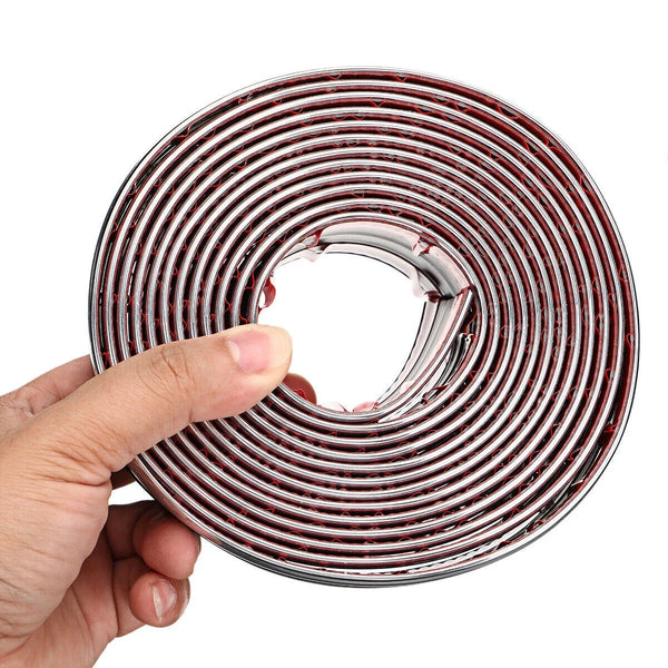 Car Side Skirt Anti-Collision Strip Soft Waterproof Self Adhesive Body Moulding Trim Universal Fit for Cars Trucks SUVs Easy