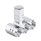 4pcs Aluminum Wheel Tire Valve Stem Air Dust Caps Cover