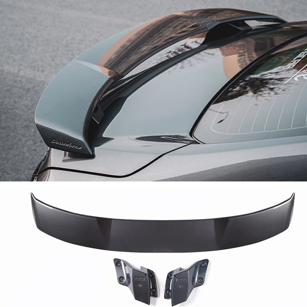 For Hond Accord 10th 2018-2022 Dark Grey YOFER Style Rear Spoiler Wing Lip Flap