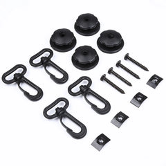 Car SUV Rear Cargo Trunk Storage Organizer Net plus mounting KIT