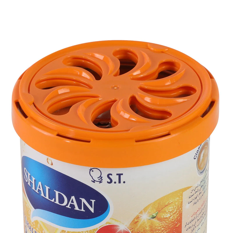 My Shaldan Japan Gel Car Perfume Air Freshener (Orange, 80 g, Citrus)