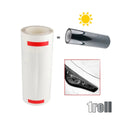 UV Clear To Smoke Black Car Headlight Taillight Fog Tint Protection Film