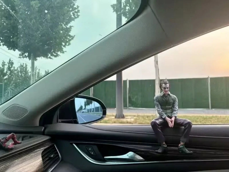 The Joker Figure Car Accessory - Car Mounted Joker The Dark Figure
