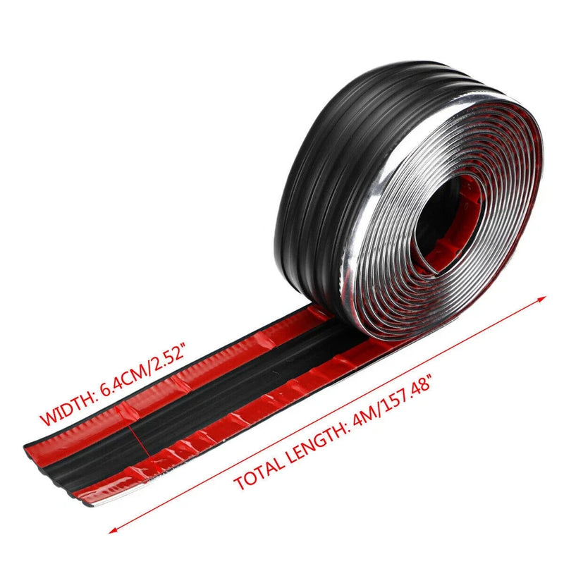 Car Side Skirt Anti-Collision Strip Soft Waterproof Self Adhesive Body Moulding Trim Universal Fit for Cars Trucks SUVs Easy
