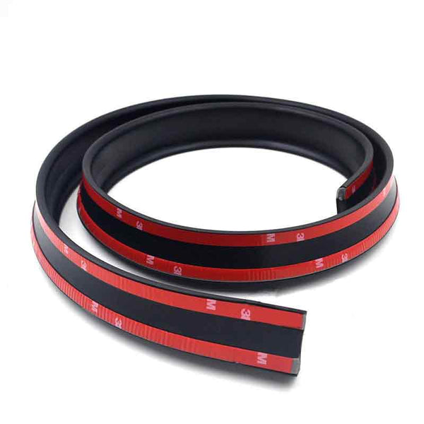 Samurai 4.9Ft/1.5M x 35MM Universal Carbon Fiber Car Rear Roof Trunk Spoiler Wing Lip Sticker
