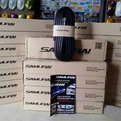 SAMURAI CARBON FIBER Car Body Kit Bumper Lip Side Skirt Rubber Edge Decorative Protector Trim