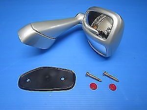 Side Wing Fender 2 View Mirror Blind Spot Toyota Fortuner, Endeavour etc -SILVER