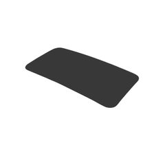 Simulation Fake Sunroof Sticker Cover Black Vinyl Film Car Accessories Universal