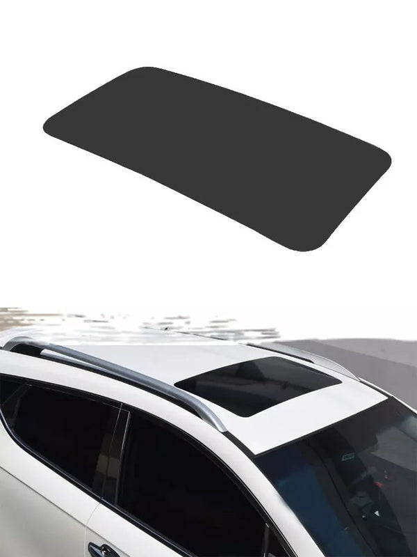 Simulation Fake Sunroof Sticker Cover Black Vinyl Film Car Accessories Universal