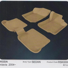 3D Regular kagu Mats - For SKODA SUPERB 2012