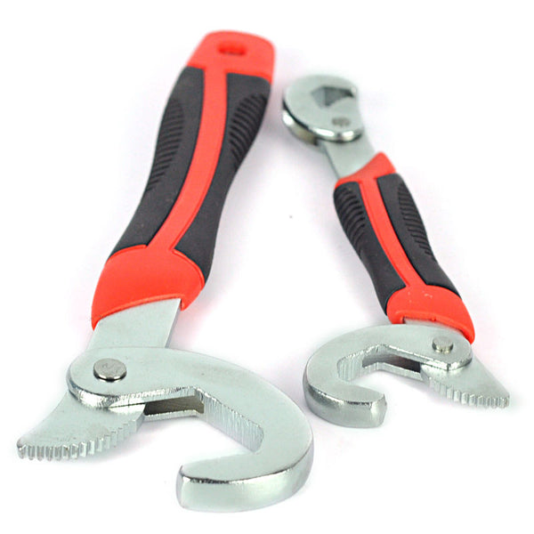 2 In 1 Adjustable Multi-function Quick Snap'N Grip Universal Wrench 1 Set