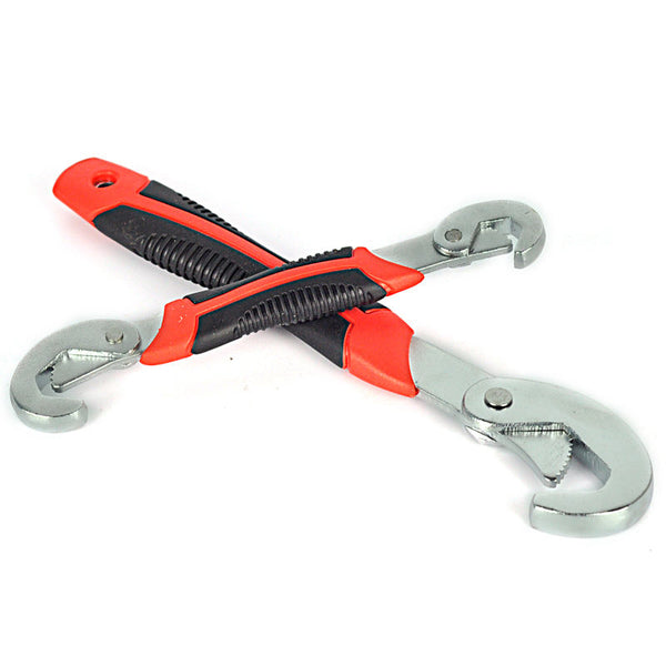 2 In 1 Adjustable Multi-function Quick Snap'N Grip Universal Wrench 1 Set