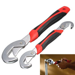 2 In 1 Adjustable Multi-function Quick Snap'N Grip Universal Wrench 1 Set