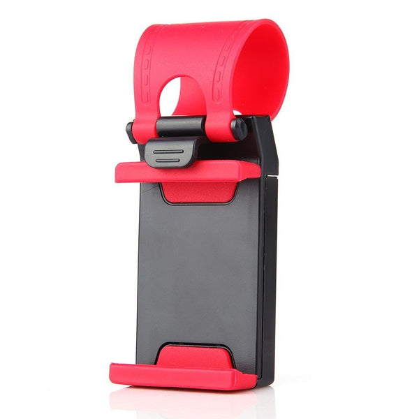 Car Steering Wheel Mobile Phone Cradle Holder iPhone 5 5C 5S,4,Samsung S5,S3