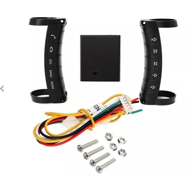 Universal Wireless Multifunctional Steering Wheel Controller Button Remote Control For Stereo DVD GPS Navigation Android Super Touch Integrated Arc Design