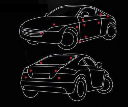 Car 3D BATMAN SUPERMAN BLACK Logo Aluminium Alloy Metal Emblem Badge Sticker Decal New