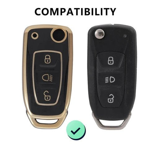 Tata TPU Flip Key Cover Compatible For Zest, Bolt, Tigor, Tiago, Zica, Safari Storme, Hexa, Nexon, Harrier