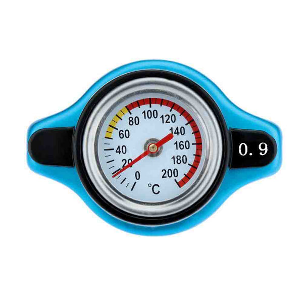 Thermostatic Radiator Cap 0.9 Bar Pressure With Temperature Gauge